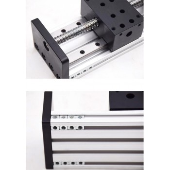Motorized Ballscrew Linear Slide Fit Nema 17 / Nema 23 Stepper Motors CNC Linear Motion Stage