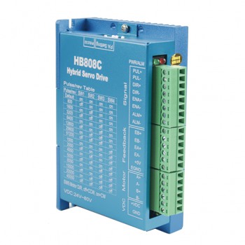 HB808C 2 Phase AC18-80V Closed Loop Stepper Motor Driver Nema 17/23/24 Motor