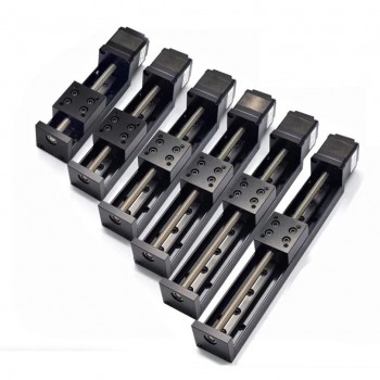 CNC Linear Stage Linear Guide Slide Module Mini Motorized Linear Stage 50-300 Stroke with Nema11 Motor Kit