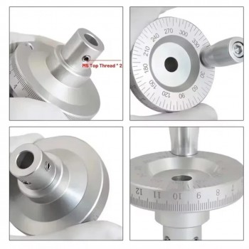 Manual Linear Ball Screw Module Motion Stage 22-132lbs Handwheel CNC Slide Table