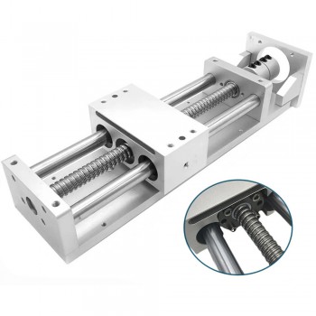 XYZ Axis CNC Sliding Table Linear Rail Guide Slide Stage Linear Motion Guide Fit Nema 23/34