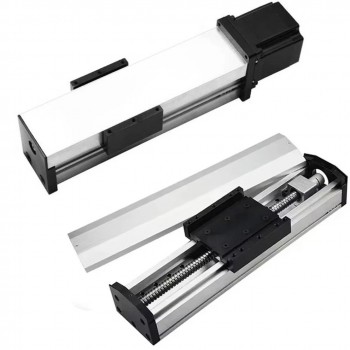 Mini Fully Sealed CNC Ball Screw Slide Table Kit Motorized Linear Guide Module