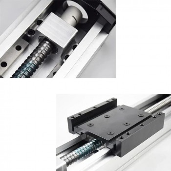 Mini Fully Sealed CNC Ball Screw Slide Table Kit Motorized Linear Guide Module