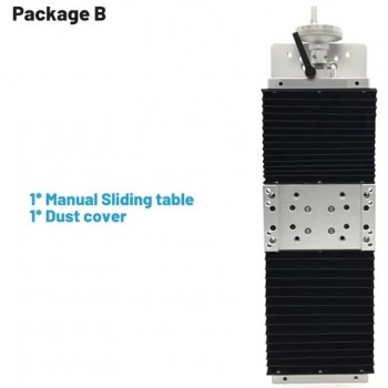 Manual CNC Slide Table Heavy Duty Ballscrew Linear Motion Guide SBR Guide Stage Load 180kg