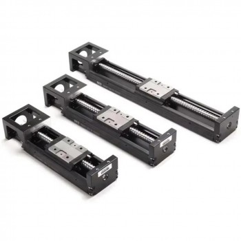 Linear Motion Guide Linear Slide Module CNC Sliding Table Fit Nema23, 34 Stepper Motors / 40 mm Servo Motors