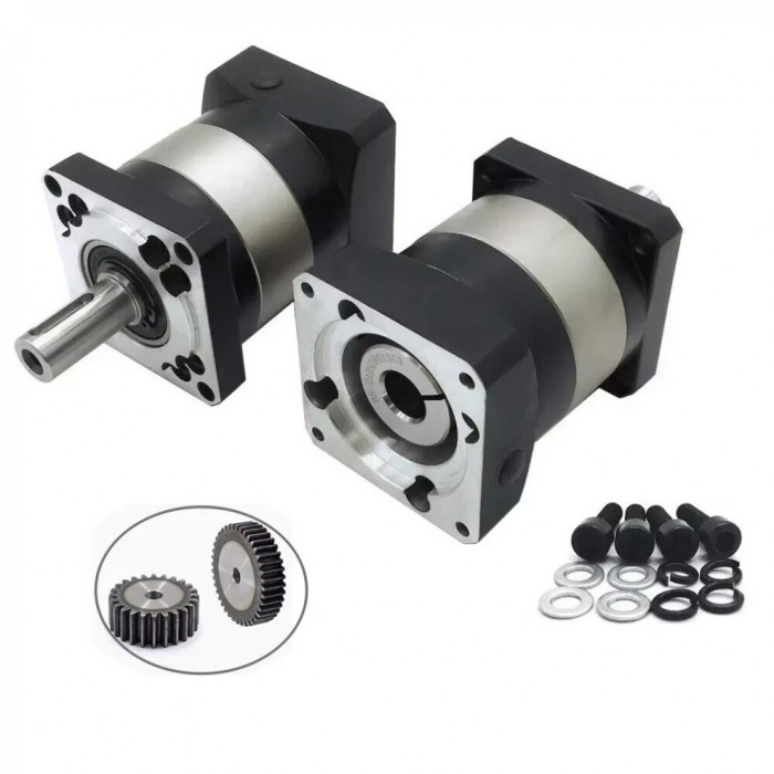 PLF060 Planetary Reducer Gearbox Fit Nema 23 Stepper Motor / 60mm Servo Motor PLF060 Planetary Reducer Gearbox Fit Nema 23 Stepper Motor / 60mm Servo Motor