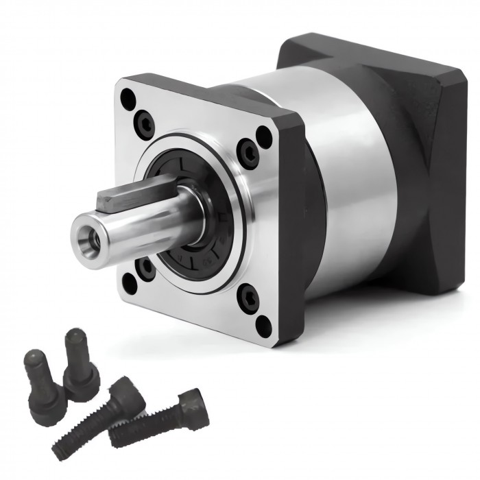 DLF Series Nema 23 Planetary Gearbox Gear Head Speed Reducer 1/4'' Input 6.35mm 8mm DLF Series Nema 23 Planetary Gearbox Gear Head Speed Reducer 1/4'' Input 6.35mm 8mm
