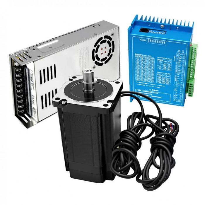 Nema 23 Closed Loop Stepper Motor 1.2-3Nm 57×57mm& HB8080C Driver Kit Nema 23 Closed Loop Stepper Motor 1.2-3Nm 57×57mm& HB8080C Driver Kit