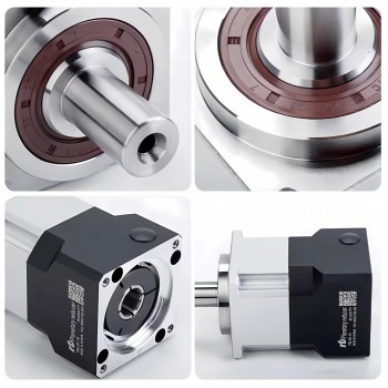 PLG042 Helical Gear Reducer Planetary Gearbox Fit NEMA 17 Stepper Motor / 40mm Servo Motor