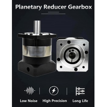 PLF090 Planetary Gearbox Reducer for Nema 34 Stepper Motor / 80mm Servo Motor 750W