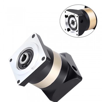 PFN60-160 Hollow Hole Output Planetary Reducer Spur Gear Gearbox Fit NEMA 23, 34 Stepper Motor 80/110/130/180mm Servo Motor