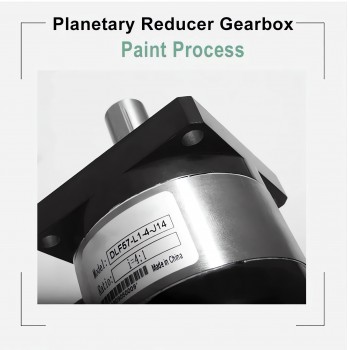 DLF Series Nema 23 Planetary Gearbox Gear Head Speed Reducer 1/4'' Input 6.35mm 8mm