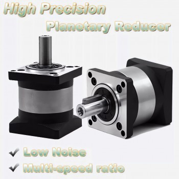 DLF Series Nema 23 Planetary Gearbox Gear Head Speed Reducer 1/4'' Input 6.35mm 8mm