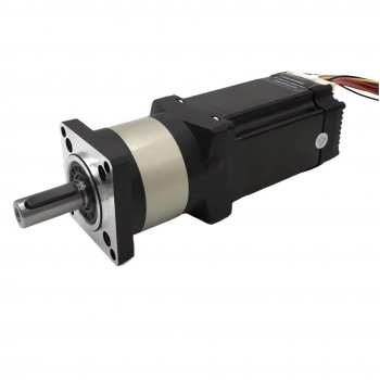 DLF Series Planetary Gearbox Gear Speed Reducer with 2Nm Integrated NEMA23 Stepper Motor Kit 14mm Output
