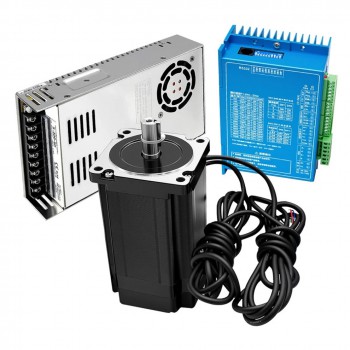 Nema 23 Closed Loop Stepper Motor 1.2-3Nm 57×57mm& HB8080C Driver Kit