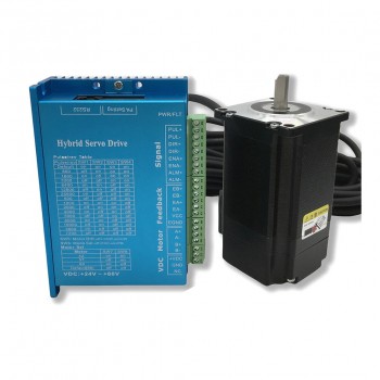 NEMA 34 Closed-loop Stepper Motor with Encoder 4.5/8.5/12Nm 1.8 Degree 2 Phases Kit