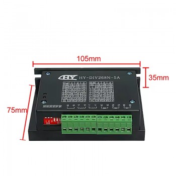 HY-DIV268N-5A 12-48V 0.2-5A Two-Phase Hybrid Stepper Motor Driver Controller