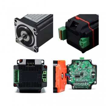 Nema23 Integrated Closed Loop Stepper Motor 1.2Nm-3Nm with Drive & Encoder Hybrid Servo Motor