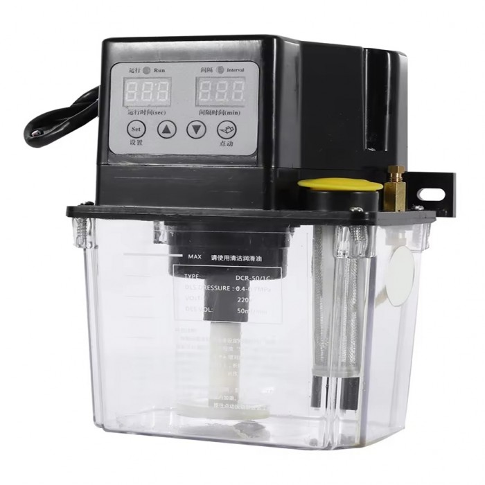 220V 1L/ 2L CNC Automatic Lubricating Oil Pump Electromagnetic Lubrication Pump without Pressure Gauge 220V 1L/ 2L CNC Automatic Lubricating Oil Pump Electromagnetic Lubrication Pump without Pressure Gauge