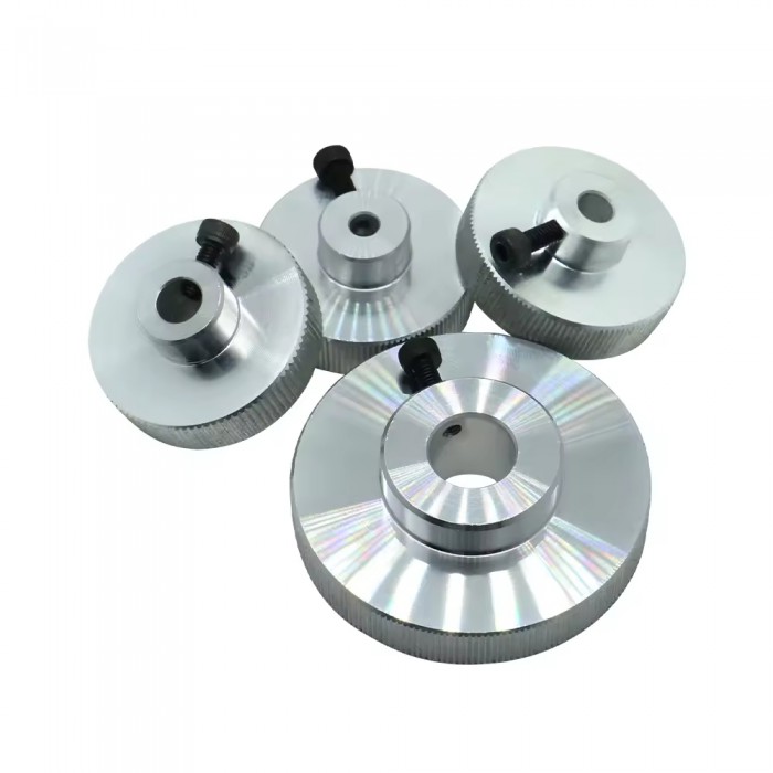 5mm/ 6.35mm/8mm/14mm Aluminum Alloy Stepper Motor Handwheel for Nema 17 Nema 23 Nema 34 5mm/ 6.35mm/8mm/14mm Aluminum Alloy Stepper Motor Handwheel for Nema 17 Nema 23 Nema 34