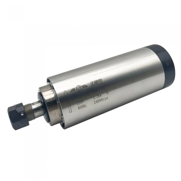 2.2KW CNC Spindle 80mm ER20 400Hz 24000RPM 220V/380V Air Cooled Spindle Motor for CNC Router 2.2KW CNC Spindle 80mm ER20 400Hz 24000RPM 220V/380V Air Cooled Spindle Motor for CNC Router