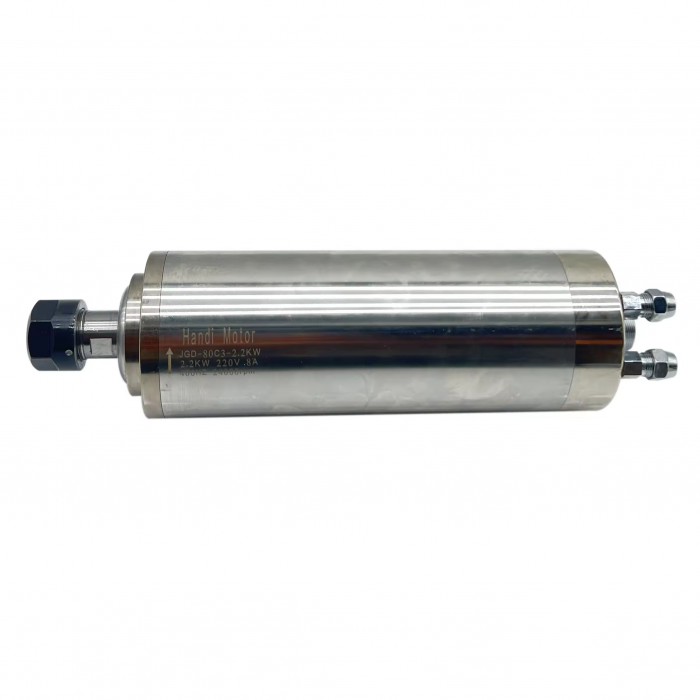 2.2 KW ER20 80mm CNC Water Cooled Spindle Motor 24000RPM 8A 110V/220V/380V for CNC Machine