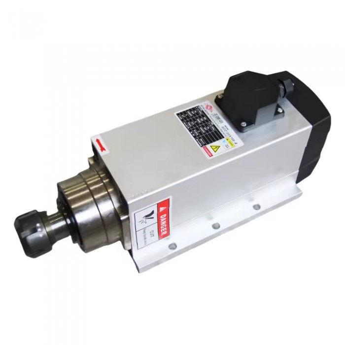 6KW CNC Router Spindle Motor ER32 18000rpm 220V/380V Air Cooled Spindle for Wood Engraving 6KW CNC Router Spindle Motor ER32 18000rpm 220V/380V Air Cooled Spindle for Wood Engraving