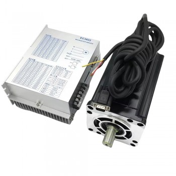 Nema 42 3 Phase Stepper Motor & Driver Kit 12/16/20Nm 1.2° 110 x 110mm Keyway Shaft
