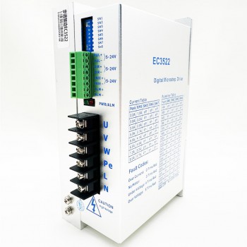 EC3522 Stepper Motor Driver 2.2-5A 110–220 VAC for Nema34 86mm 3-Phase Stepper Motor