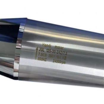 7.5KW Water Cooled ATC Spindle Motor 220V/380V BT30 24000RPM Motorized Spindle Motor