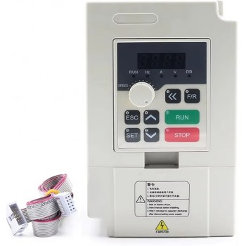 2.2KW 220V/380V VFD & Air Cooled Spindle Motor Kit ER20 24000RPM CNC Spindle & VFD Set