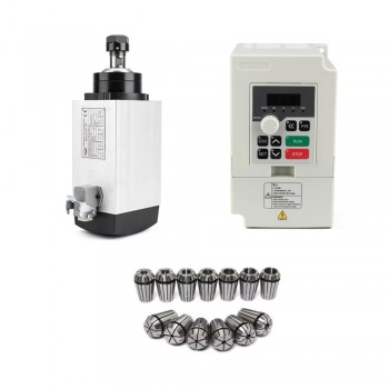 3KW 220V/380V Handi CNC Router Spindle Motor Kit with VFD Variable Frequency Drive 18000rpm CNC Spindle ER20