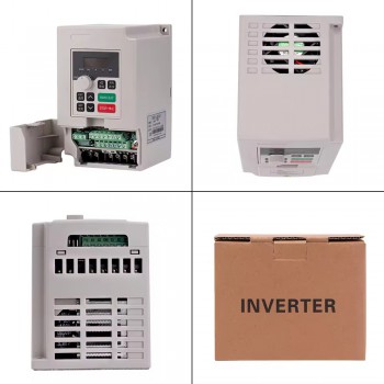 5HP 3.7KW VFD 220V / 380V VFD Variable Frequency Drive Spindle Motor Frequency Inverter for CNC Machine