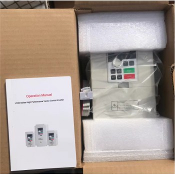 4.5KW 220V/380V Air Cooled CNC Spindle Motor Kit 24000RPM ER32 with 5.5KW VFD for CNC Router