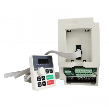 H100 0.75 KW Mini VFD Frequency Inverter 110V/220V/380V Single Phase to Three Phase for CNC Spindle Motor