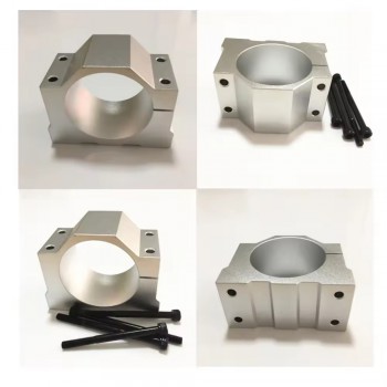 2.2KW CNC Spindle Motor Kit 80mm ER20 Air Cooled Spindle 24000RPM with 2.2KW VFD Inverter