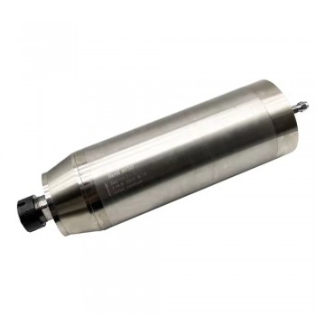 5.5KW 220V / 380V Water Cooled Spindle Motor with 5.5kw VFD 125mm Clamp ER32 Collets