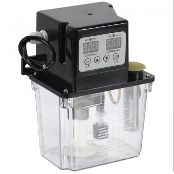 220V 1L/ 2L CNC Automatic Lubricating Oil Pump Electromagnetic Lubrication Pump without Pressure Gauge