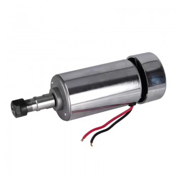 300W Air Cooled CNC Spindle Motor 52mm 48V ER11/ER16 12000RPM for PCB Wood Engraving