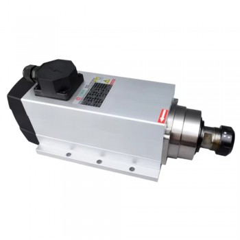 6KW CNC Router Spindle Motor ER32 18000rpm 220V/380V Air Cooled Spindle for Wood Engraving
