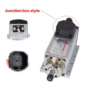1.5KW CNC Spindle Motor ER11/ER16 110V/ 220V 24000rpm Air Cooling Spindle Aviation Plug