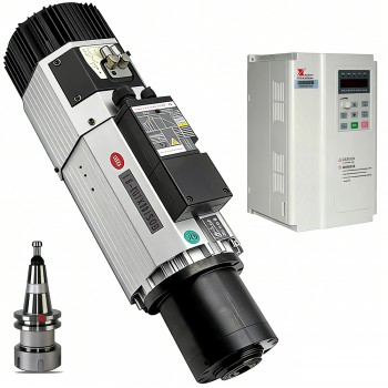 9KW ISO30 125mm ATC Air Cooled Spindle Motor Kit 220/380V+11KW Fuling VFD Variable Frequency Drive 3 Phase