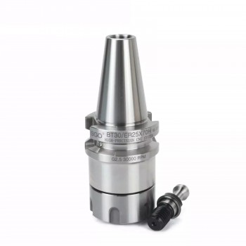 1Pc BT30 Tool Holder Part Accessory BT30-ER25 70L with 45° Pull Studs for ATC Spindle Motor