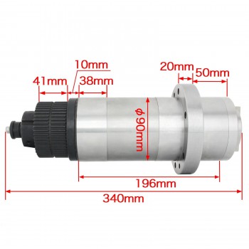 ATC BT30 Spindle Motor Automatic Tool Change 6000rpm with Cylinder Kit for CNC Router Machine