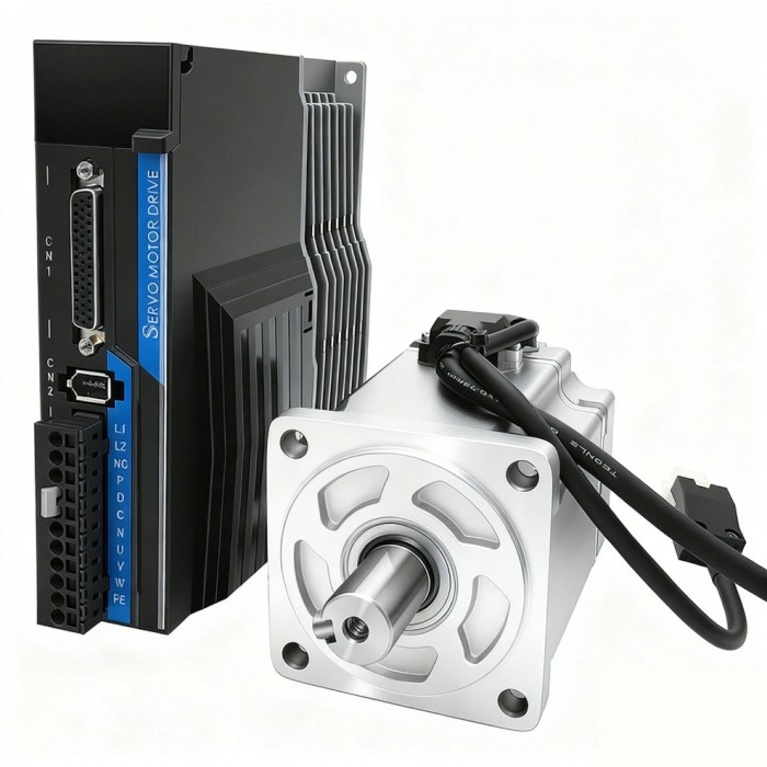 400W/750W/1KW AC Servo Motor Driver Kit 1.27Nm / 2.39Nm / 3.18Nm 3000RPM Pulse, Ethernet, Canopen with 21-bit Encoder 400W/750W/1KW AC Servo Motor Driver Kit 1.27Nm / 2.39Nm / 3.18Nm 3000RPM Pulse, Ethernet, Canopen with 21-bit Encoder