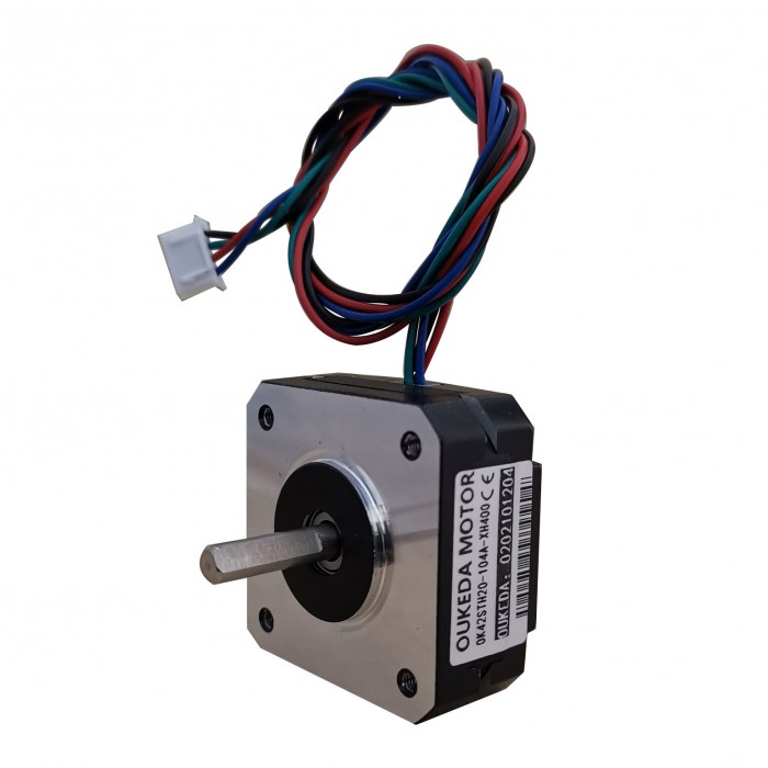 OUKEDA NEMA 17 Thin Stepper Motor 13Ncm 3.5V 1.0A 2 Phase 42 x 42 mm 4 Wires OUKEDA NEMA 17 Thin Stepper Motor 13Ncm 3.5V 1.0A 2 Phase 42 x 42 mm 4 Wires