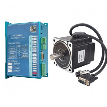 TP Series 1 Axis CNC Kit Nema 34 Closed Loop Stepper Motor 4.5Nm/637.38oz.in with Driver & Encoder 1000CPR