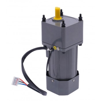 120W AC Induction Gear Motor 40:1 21Nm Single-phase with with Variable Speed Control