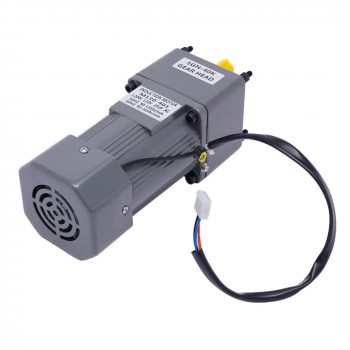 120W AC Induction Gear Motor 40:1 21Nm Single-phase with with Variable Speed Control