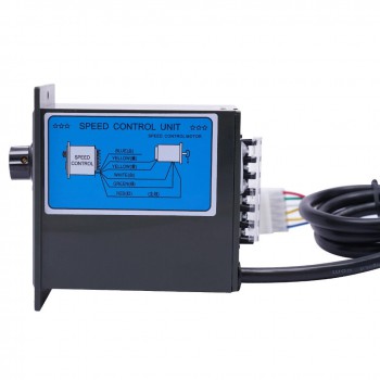 120W AC Induction Gear Motor 40:1 21Nm Single-phase with with Variable Speed Control
